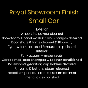 Royal Showroom Finish